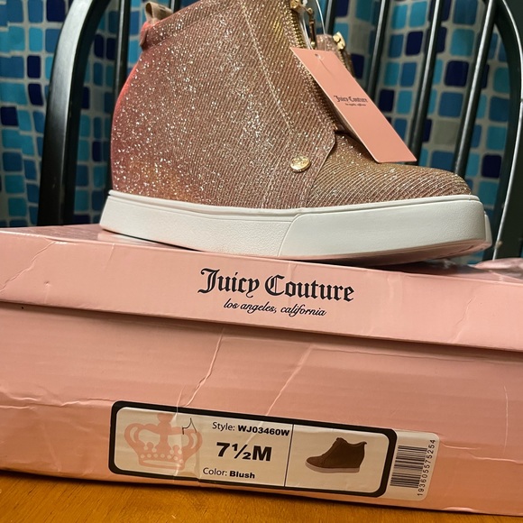 Juicy couture, wedge sneaker size 7.5 - Picture 6 of 16